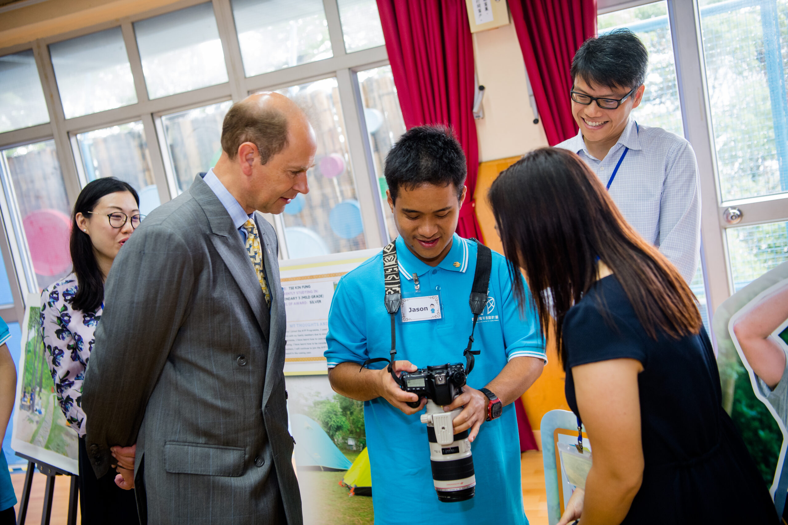 His Royal Highness The Prince Edward, Earl of Wessex KG GCVO Hong Kong visit