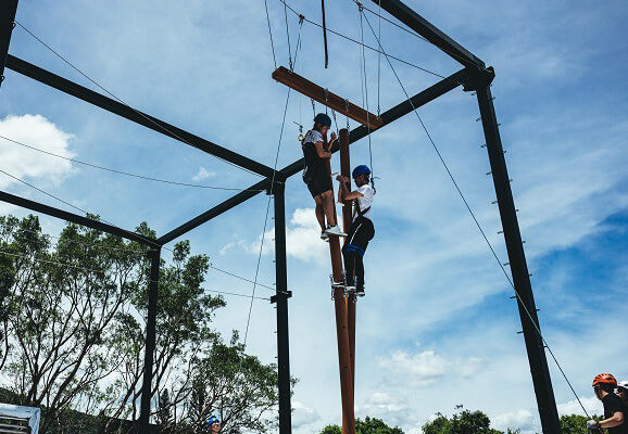 High rope course High rope course