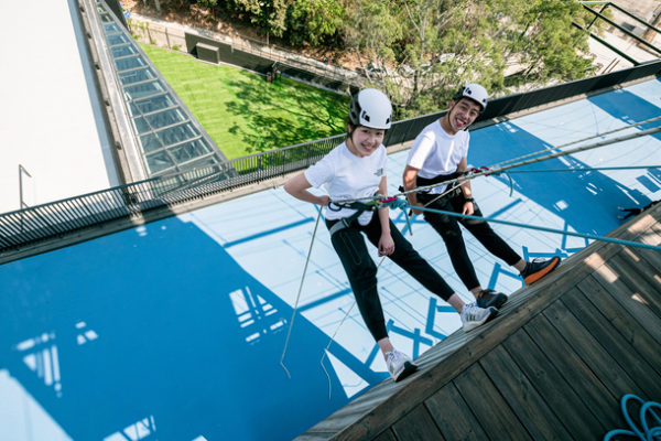 Abseiling